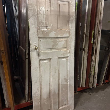 82in x 29 3/4in 5 Panel White Door