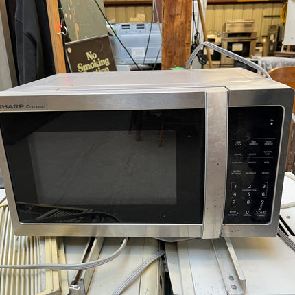 Sharp Stainless Steel Microwave