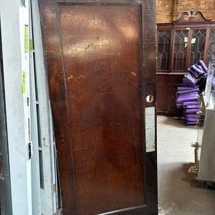 Stained Single Panel 79x35.5 Door