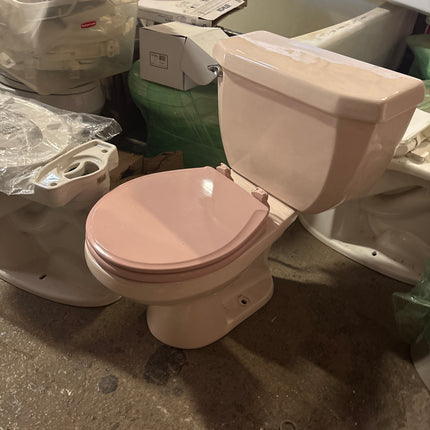 Pink American Standard Toilet