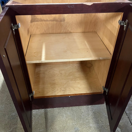 26.75”W Cherry Lower Cabinet