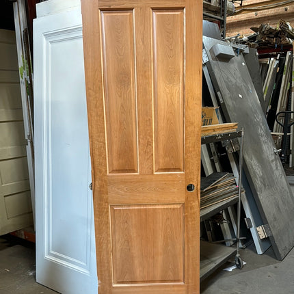 27.75x81.5 Three Panel Wood Door