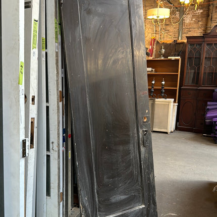 Single Panel Wood Door 27 7/8 by 83 7/8