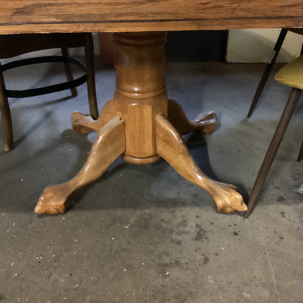 Wooden Game Table w/ one leaf