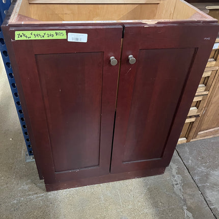 26.75”W Cherry Lower Cabinet