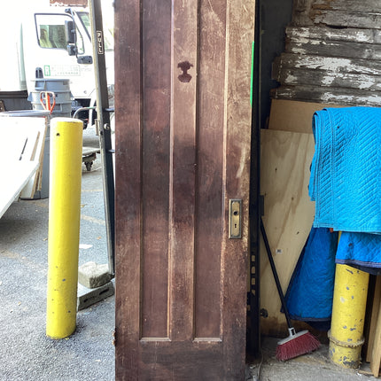 2 Panel Wood Door
