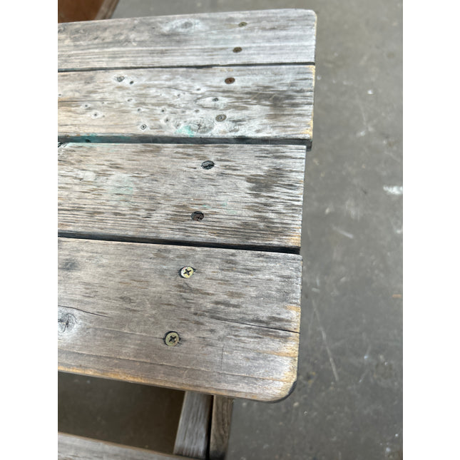 Wobbly-fun-time Kids Picnic Table (light finish)