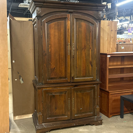 Two piece cabinet