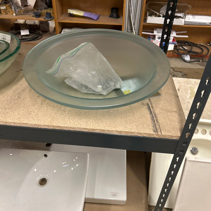 Glass sink