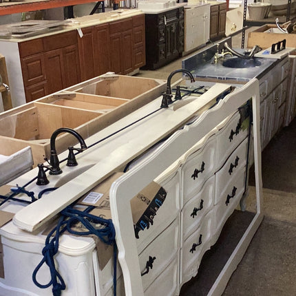 Custom Double sink Vanity