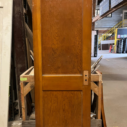 27 1/2 x 76 1/2 in. Stained Wooden Door