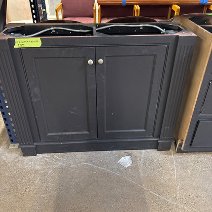 Black cabinet