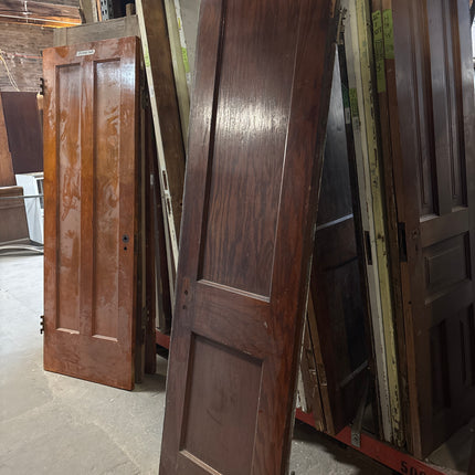 84in x 23 15/16in 2 Panel Stained Door