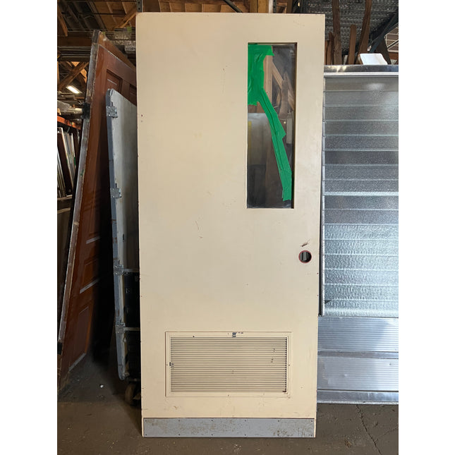 35 3/4 x 83 1/4 in. Solid Vented Door