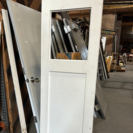 32x84 Single Panel White Interior Door