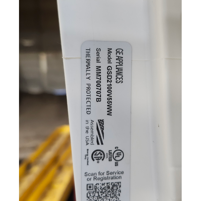 GE Dishwasher GSD2100V55WW
