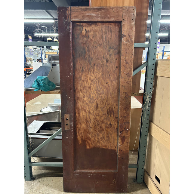 Wooden Single Panel Door 30w x 80h