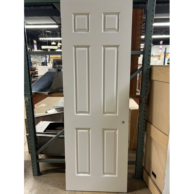 6 Panel Painted Door 30w x 87.5h