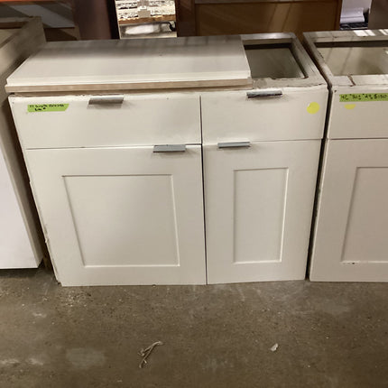 White Lower Cabinet