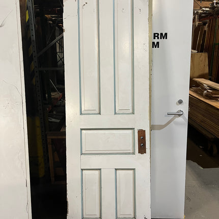 25 1/2 x 84 “ Painted Wooden Door