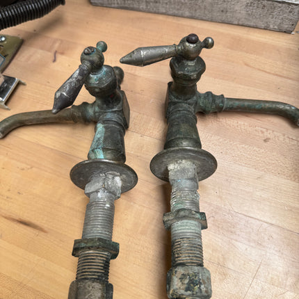 Antique Spigot Set of 2