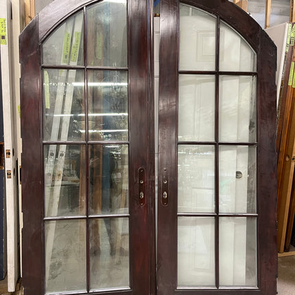 Curved French Doors w/ Glass