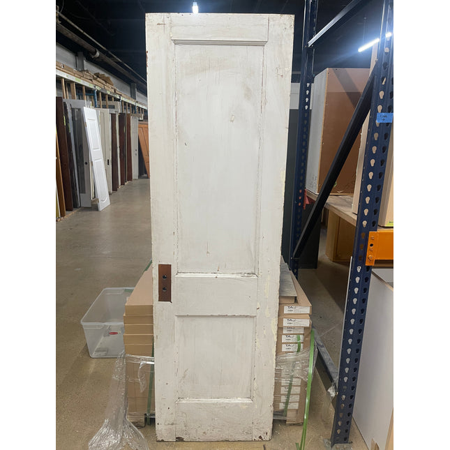 Painted White 2 Panel Door 24w x 80h