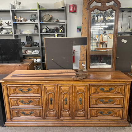 Double Mirrored Dresser