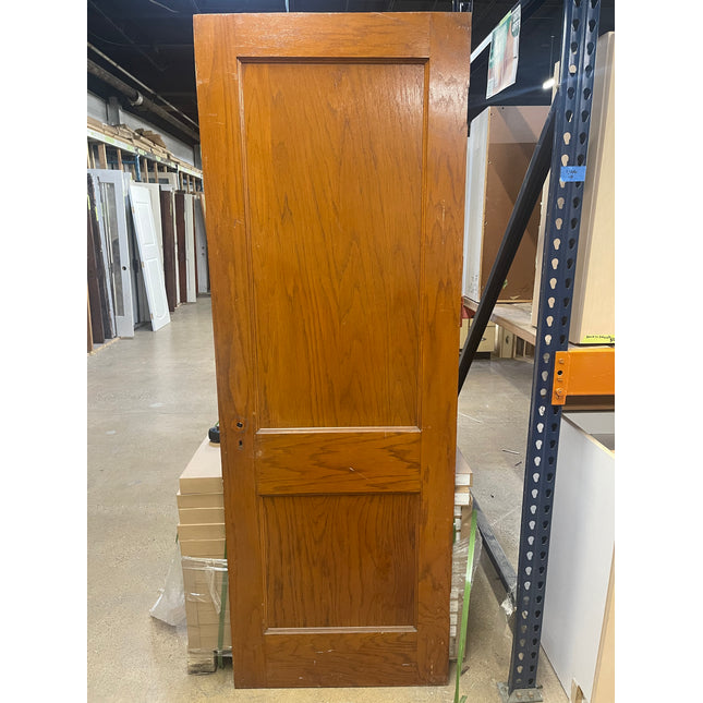 Partially Painted 2 Panel Door 77.5h x 28w