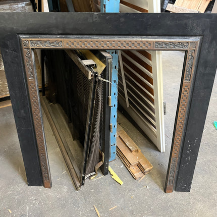 Cast Iron Fireplace Frame