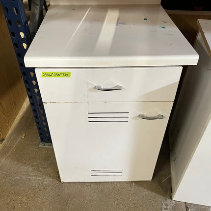 24.5”W Metal Base Cabinet