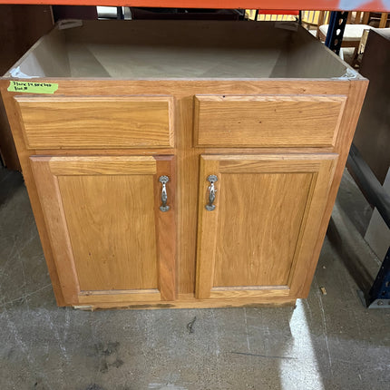 33”W Base Sink Cabinet