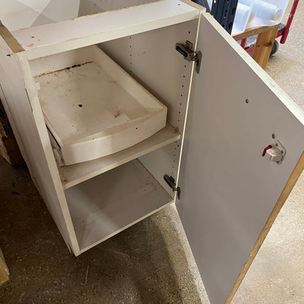 18”W White Base Cabinet