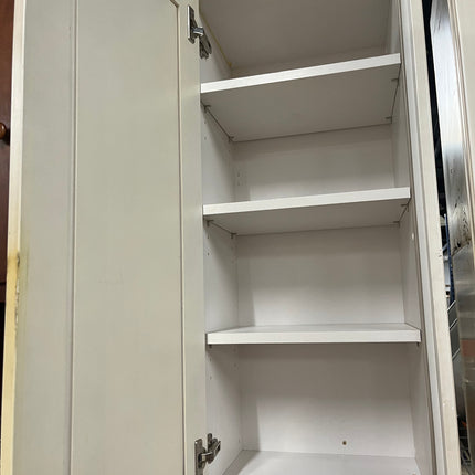 16.5”W Beige Upper Cabinet