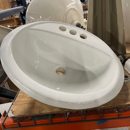 Drop In Porcelain Sink