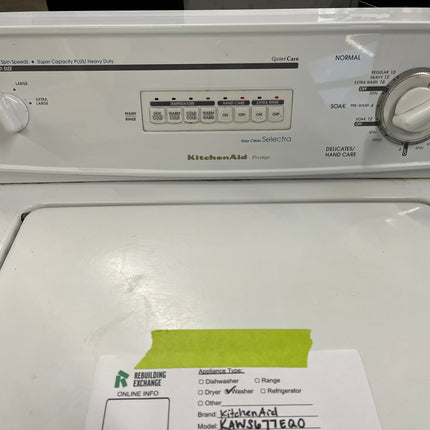 27” Electric KitchenAid Washer