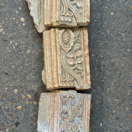 Craftsman Batch Elder Tile Fireplace Surround - 1920s / 1930s