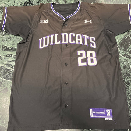 Northwestern Baseball Jersey - Number 28