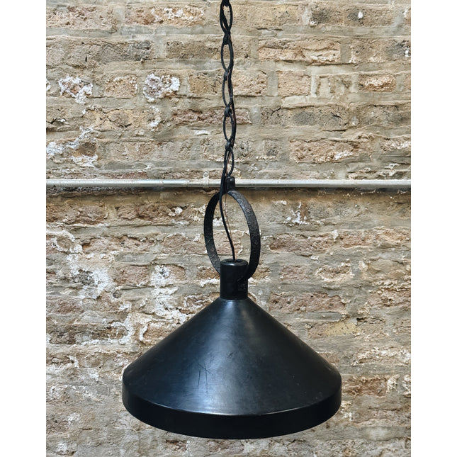 Black Limoges Large 16.5" Pendant (By Suzanne Kasler) - Visual Comfort Co
