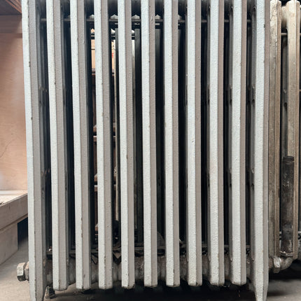 28" 11-fin Cast Iron Silver Radiator