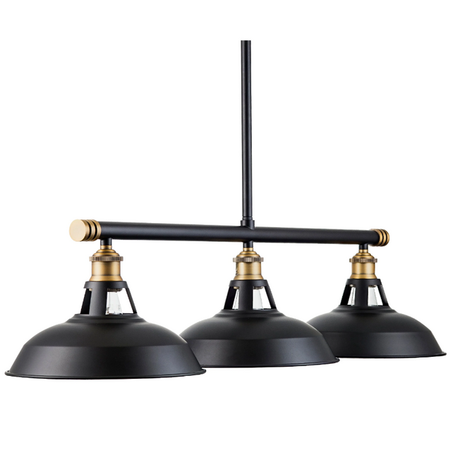 Industrial Farmhouse 3-light Kitchen Island Hanging Light Fixture