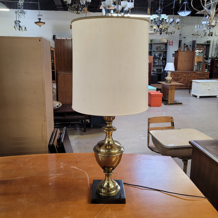 Mid-Century Modern Brass Lamp