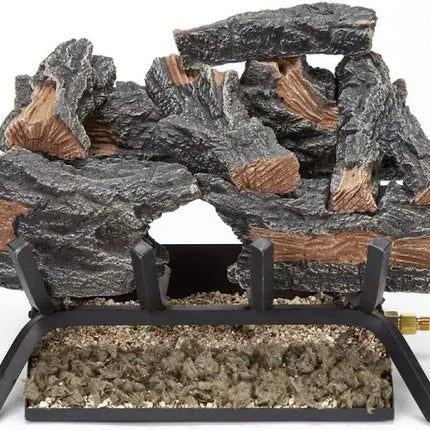 Hearthsense gas fireplace log set