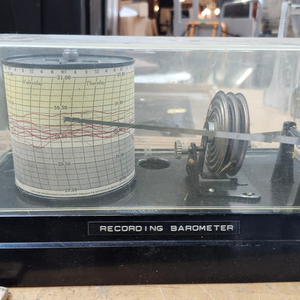 Vtg Taylor Weather-Hawk Recording Thermometer Remote Reading #2354