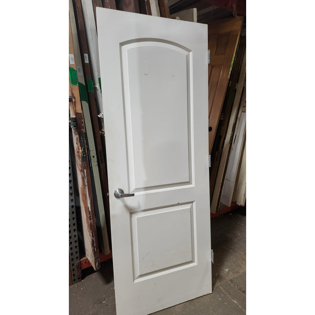 79 11/16" x 29 7/8" Painted 2 Panel Door