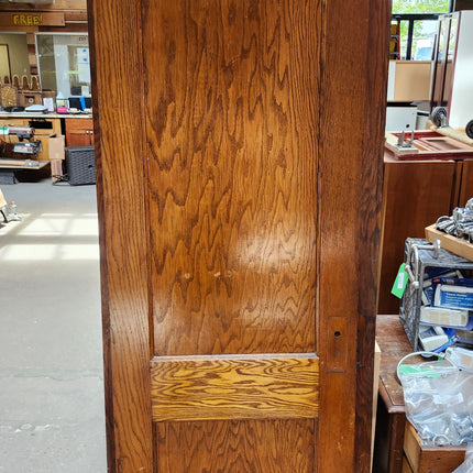 84" x 28" Two Panel Wood Door