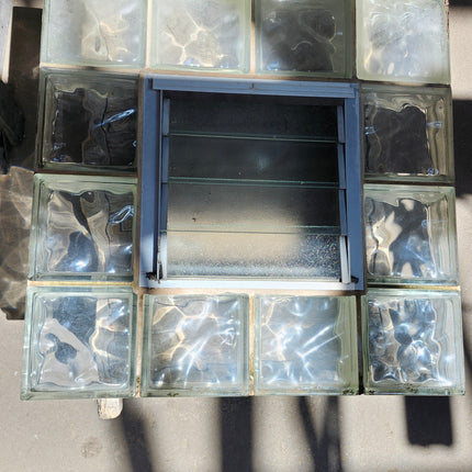 Glass Block Wall