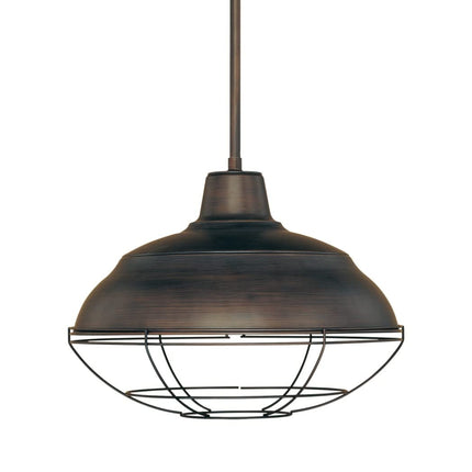 Millennium Lighting 5311-RBZ One Light Pendant, Bronze/Dark