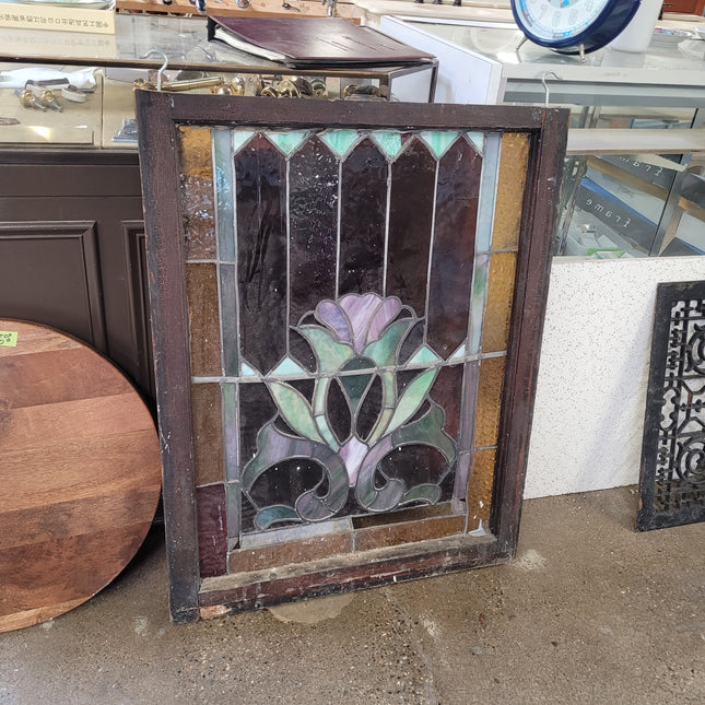 Floral Stained Glass