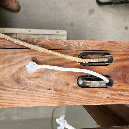 55" x 30" Vintage Wood Double Hung Window